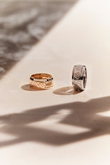 Grafik - Bague Or Rose Petit Modèle