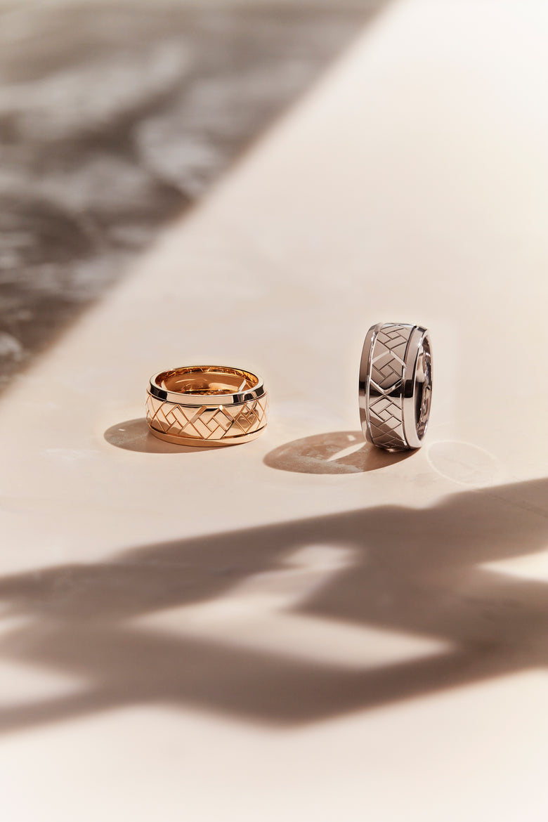 Grafik - Bague Or Rose Petit Modèle
