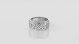Grafik - White Gold and Diamond Ring Small Model
