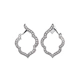Aura - Boucles d'Oreilles Or Rose Diamants