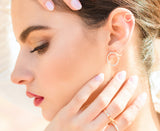 Aura - Rose Gold Ear Cuff