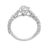 I Do - White Gold Solitaire 0.70ct with Diamond Setting