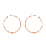 Aura - Créoles Or Rose