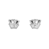 Rose of Hope - Satin Rose Gold Diamond Earrings