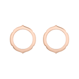 Aura - White Gold Earrings Small Model
