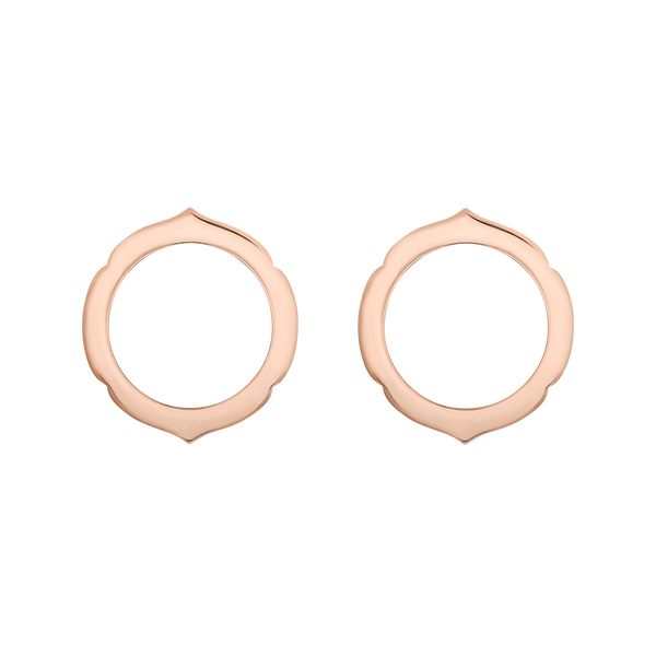 Aura - White Gold Earrings Small Model