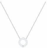 Aura - 1 Diamond White Gold Pendant