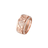 Grafik - White Gold and Diamond Ring Small Model