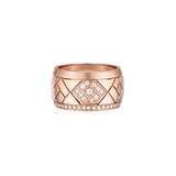 Grafik - Rose Gold and Diamond Ring Large Model