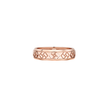 Grafik - Bague Or Rose Xs