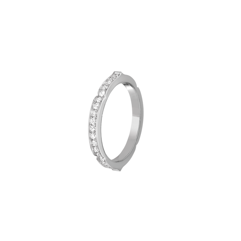 Aura - Bague Or Rose et Diamants