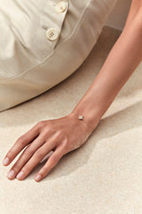 Luce - 4 Diamond Rose Gold Bracelet