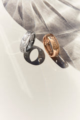 Grafik - Bague Or Rose Xs