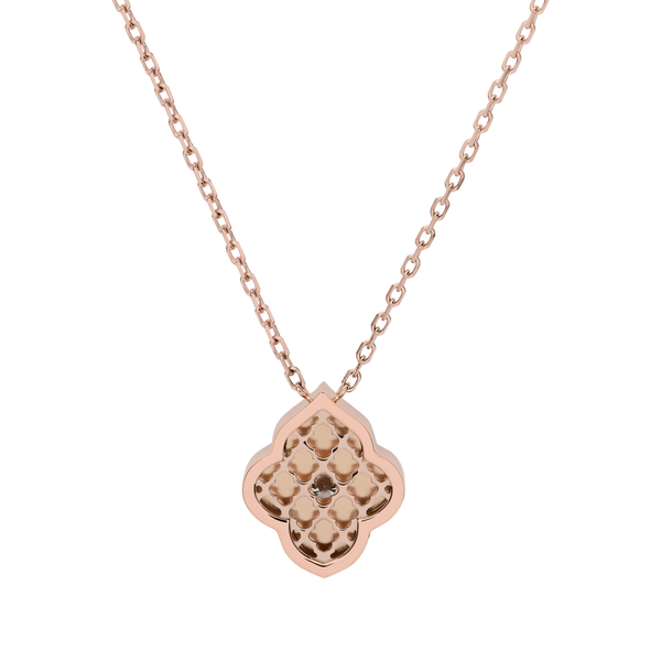 LUCE COLOUR - PENDANT ROSE GOLD & 1 DIAMOND S