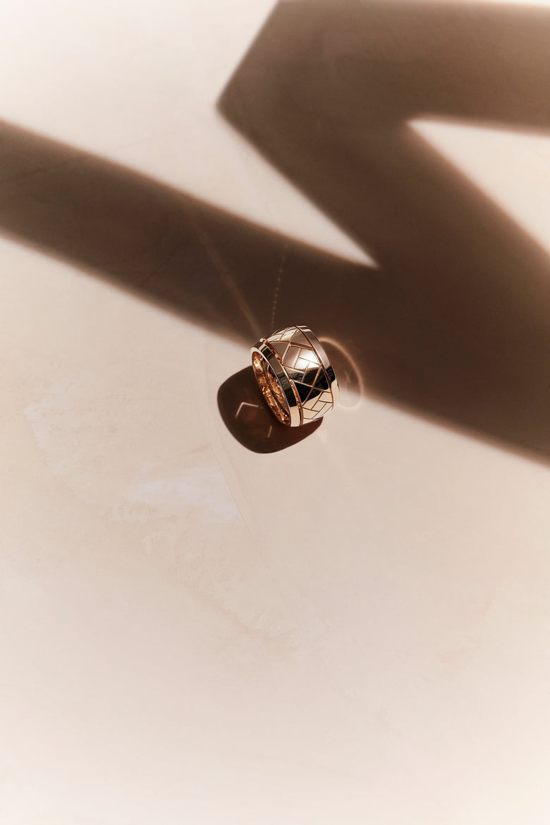 Grafik - Rose Gold Ring Large Model