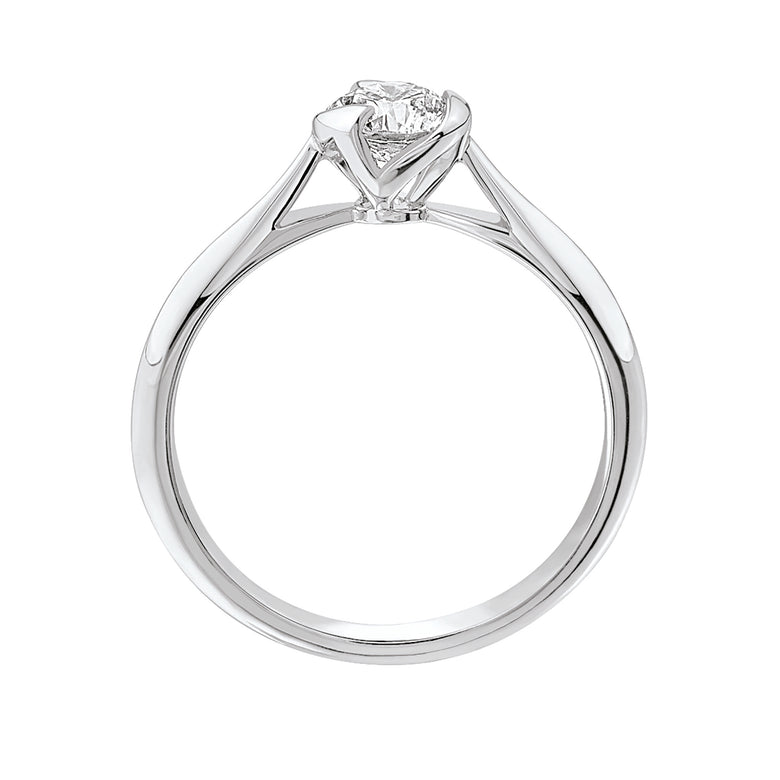 I Do - Solitaire Or Blanc Diamant 0.50ct