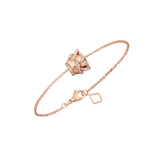 Rose of Hope - Satin White Gold and Diamond  Bracelet