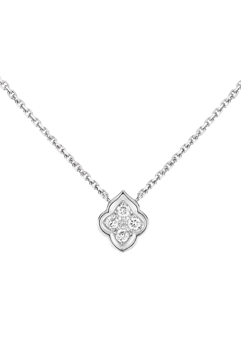 Luce - 4 Diamond White Gold Pendant