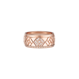 Grafik - Rose Gold and Diamond Ring Small Model
