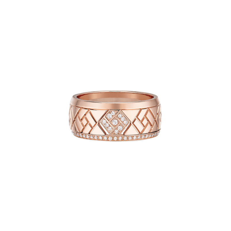 Grafik - Rose Gold and Diamond Ring Small Model