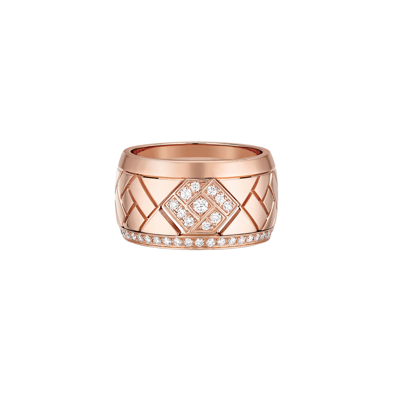 Grafik - Rose Gold and Diamond Ring Large Model