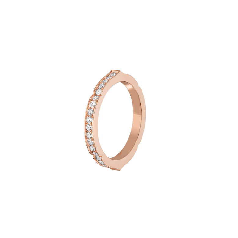 Aura - Rose Gold Diamond Ring