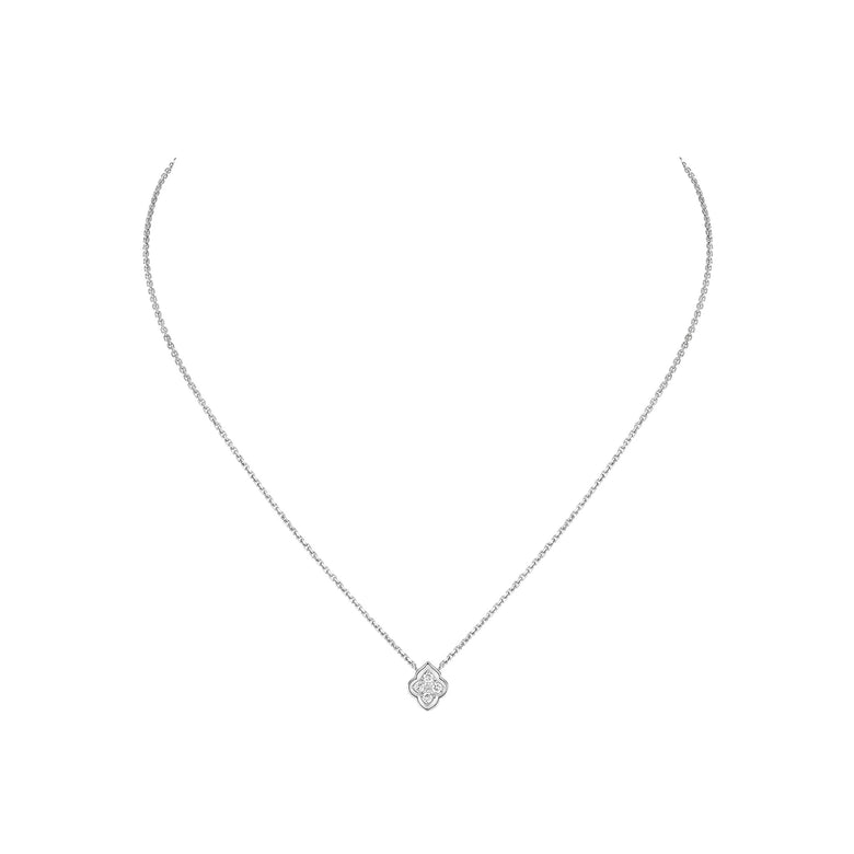 Luce - 4 Diamond Rose Gold Pendant