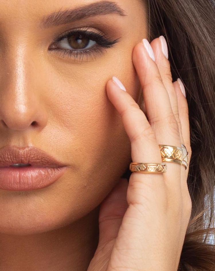 Grafik - Rose Gold Ring  Xs