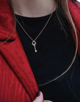 The Key - Rose Gold and Diamond Pendant