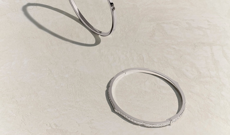 Aura - White Gold Diamond Bracelet